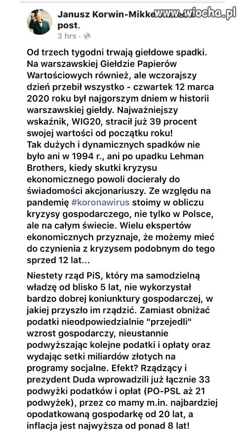 Przejedliśmy zapasy