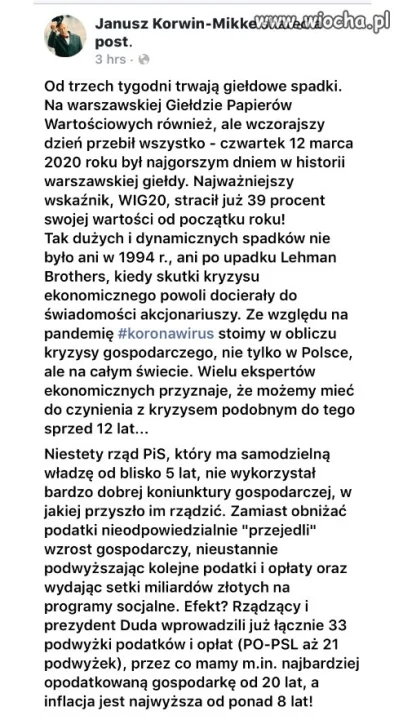 Przejedliśmy zapasy