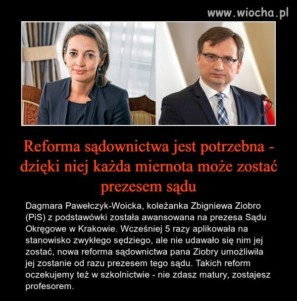 Pod osłoną koronawirusa miernoty awansują ...