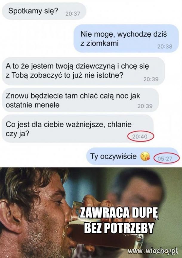 Kobiety kontra mężczyźni 
