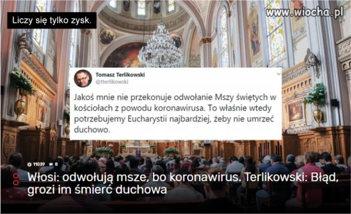 Liczy się tylko zysk.