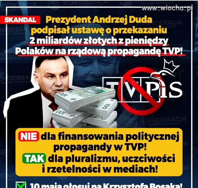Podpisał ustawy podnoszące podatki