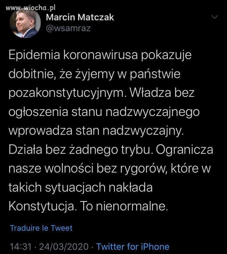 Już jest stan wyjątkowy
