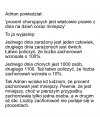 Procent chorujących jest właściwie