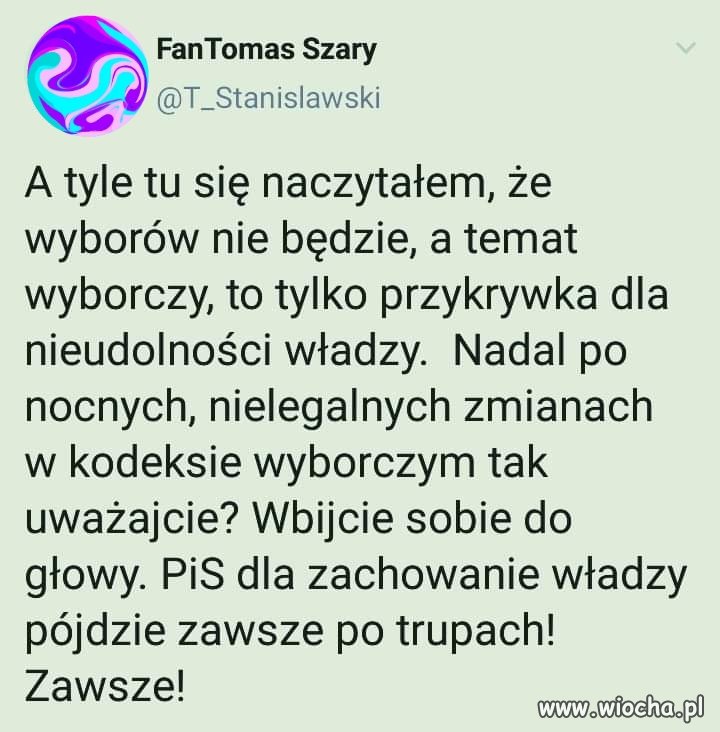 Nie ma to jak zmiany w kodeksie wyborczym