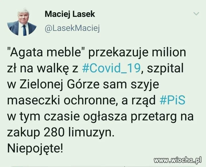 Tak ten rząd walczy z wirusem ... 