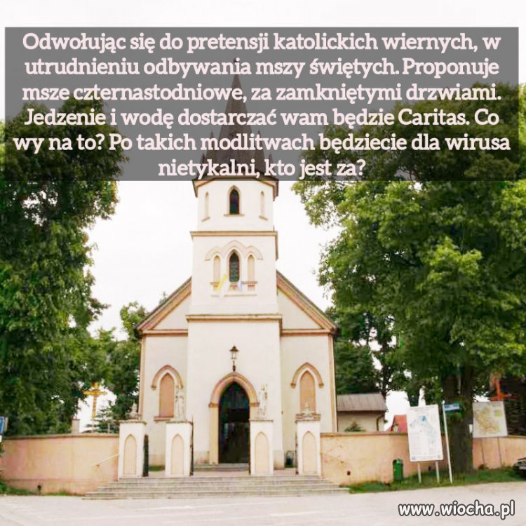 Jeśli trafi się wirus, modlicie się dalej.