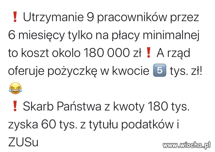 Pomoc rzadu PiS w praktyce 