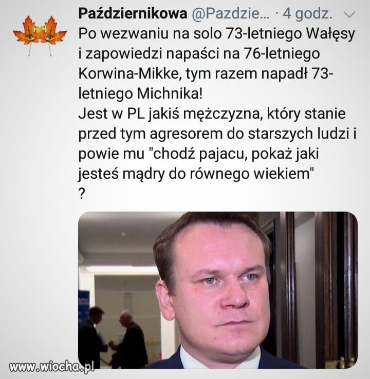 Ja jestem za stary ale pamiętajmy
