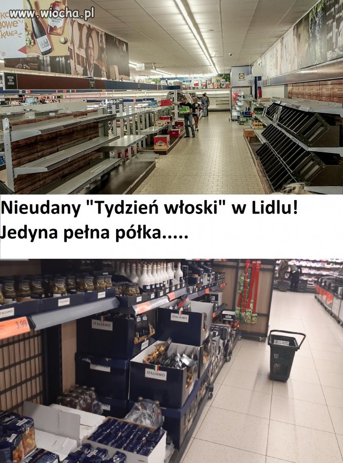 Nieudany ...Tydzień Włoski w Lidlu
