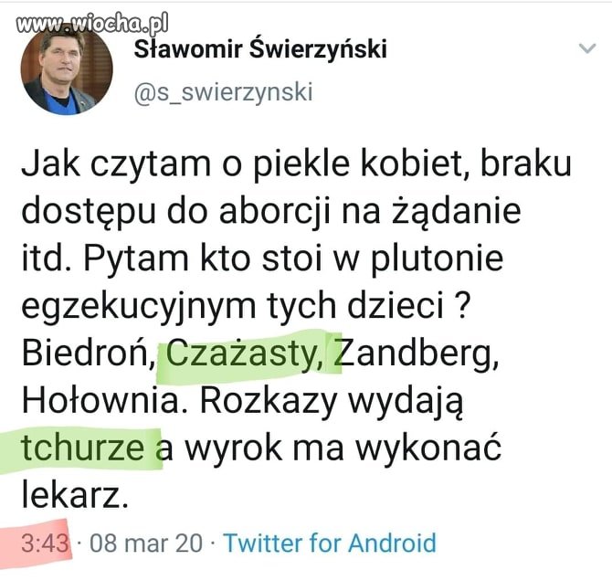 Pisowski intelektualista.