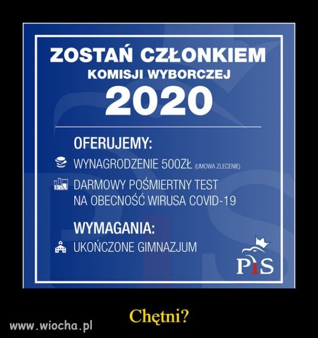 Trwa jeszcze nabór kandydatów .