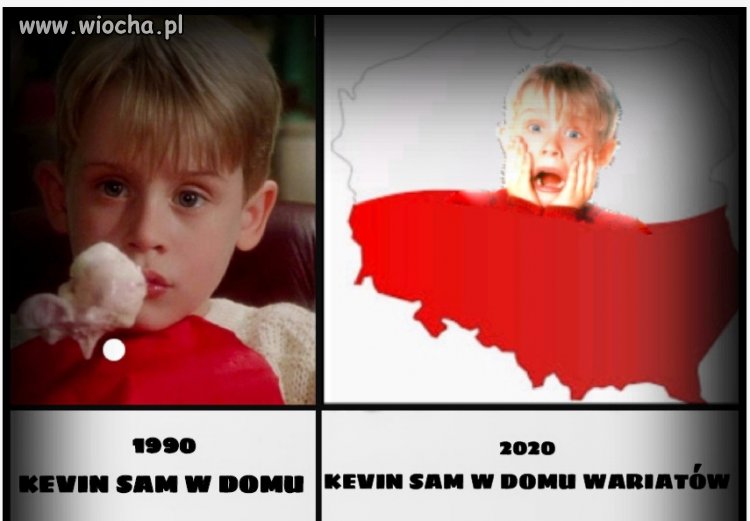 Kevin sam w domu