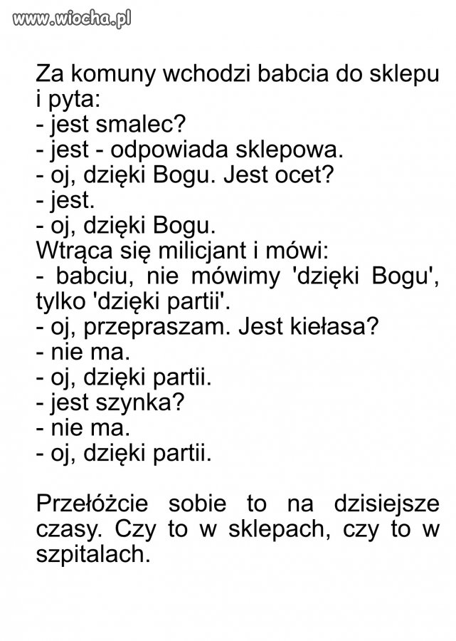 Jak było kiedyś..
