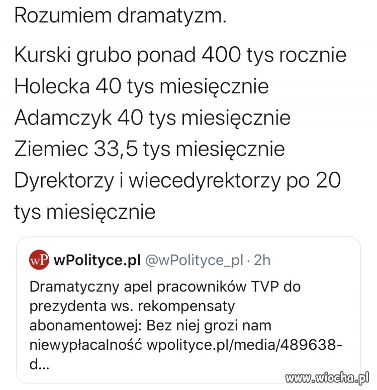 I jak tu żyć panie Prezydencie