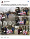 Baner z podobizną prezydenta wywiesił 