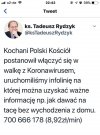 Tadziu walczy
