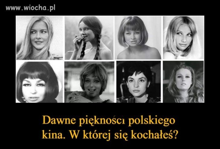 Piękności z dawnych lat.