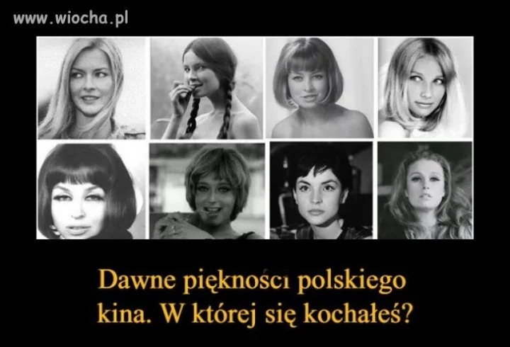 Piękności z dawnych lat.