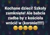 Szkoły zamknięte ... Za to już w niedzielę ...