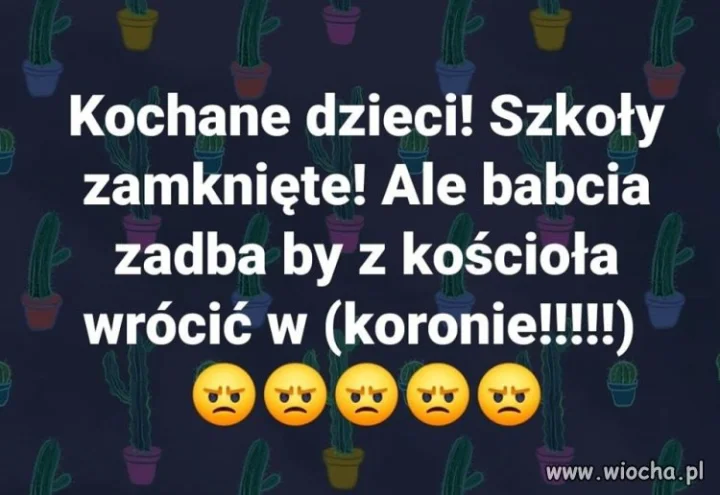 Szkoły zamknięte ... Za to już w niedzielę ...