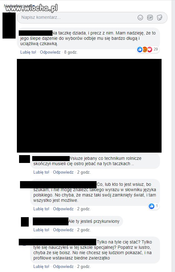 Tytuł się zagotował.