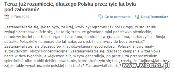 Rozumiecie Polaczki
