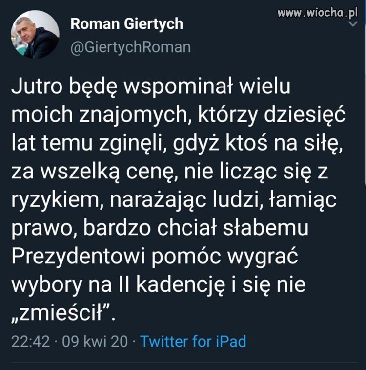  I teraz po 10 latach ten sam osobnik