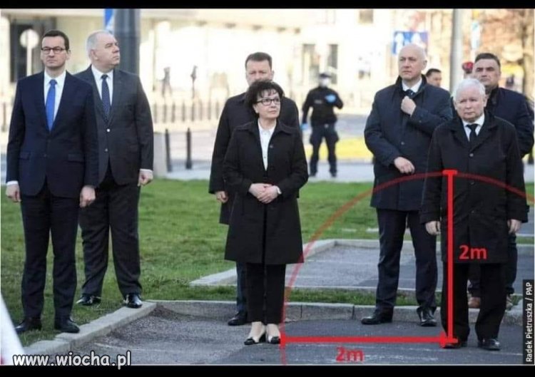 Zakładając że stoją od siebie 2 metry