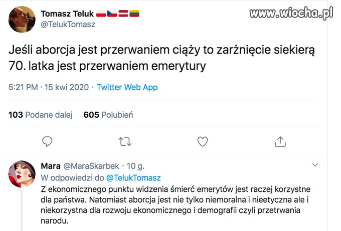 Dyskusja 'obrońców życia'