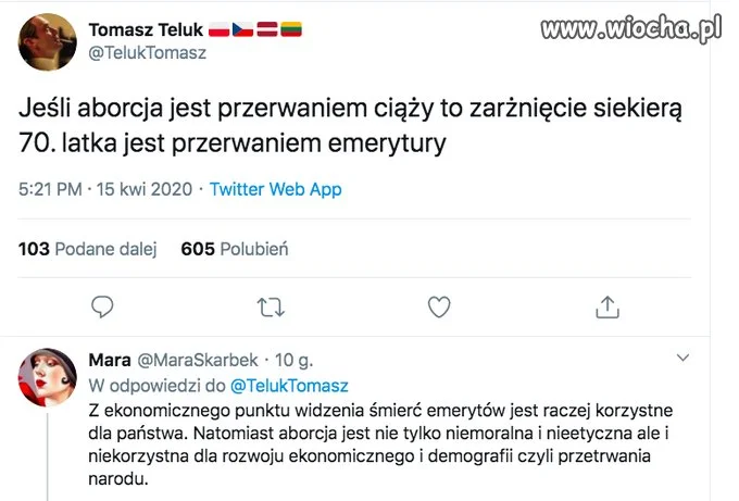 Dyskusja 'obrońców życia'