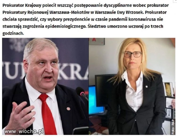 Tak działa ta zerowa prokuratura ...