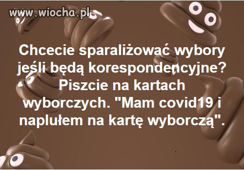 Świetny pomysł. 