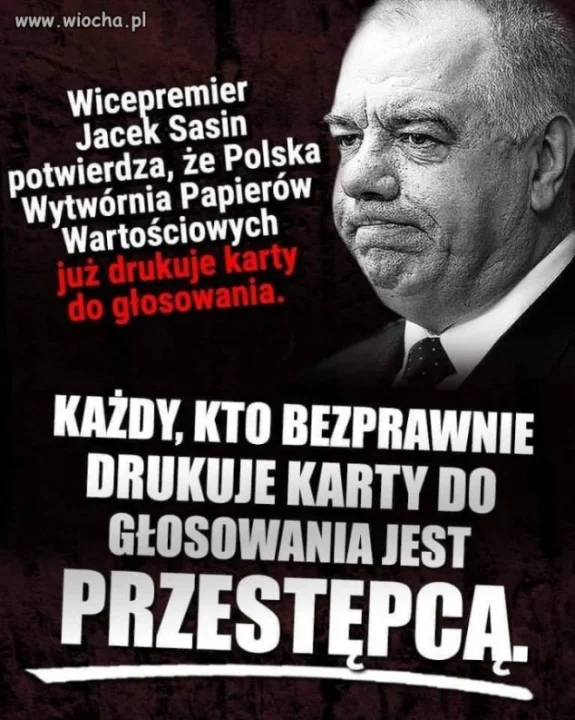 Będzie siedział ...