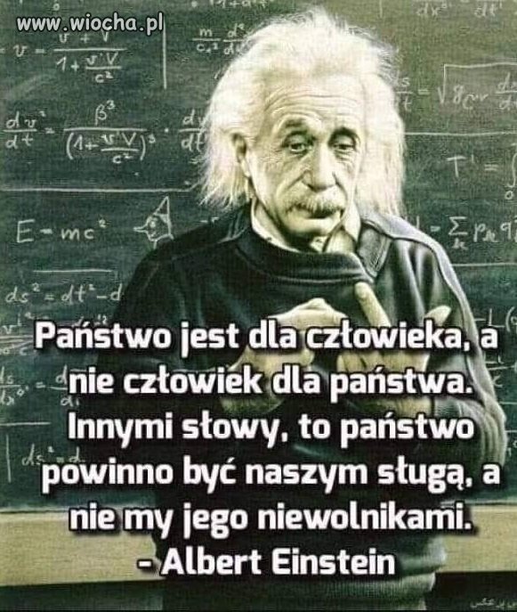 Warto słuchać mądrych ludzi ...