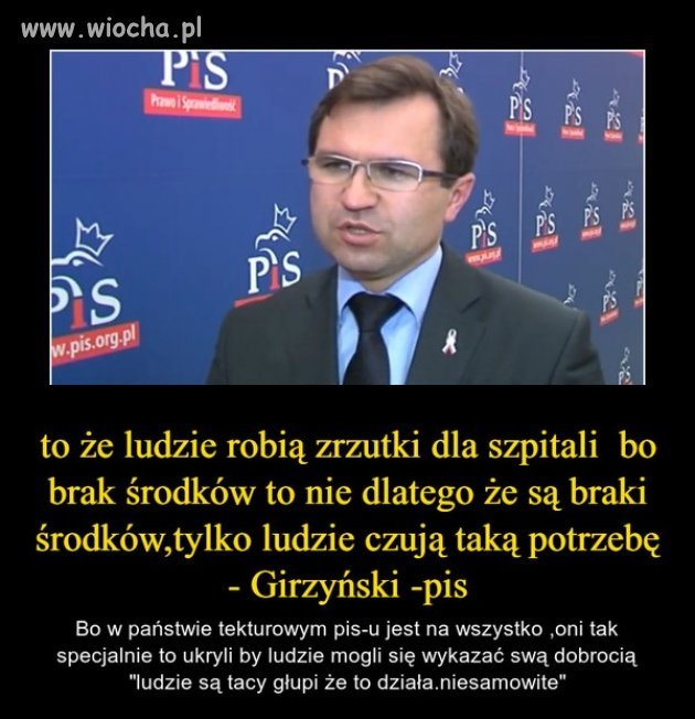 Obecny rząd powinien już dawno zmienić leki.