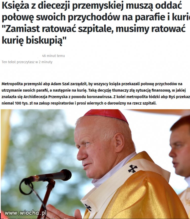 Tydzień bez wiernych rozkłada kurie na łopatki