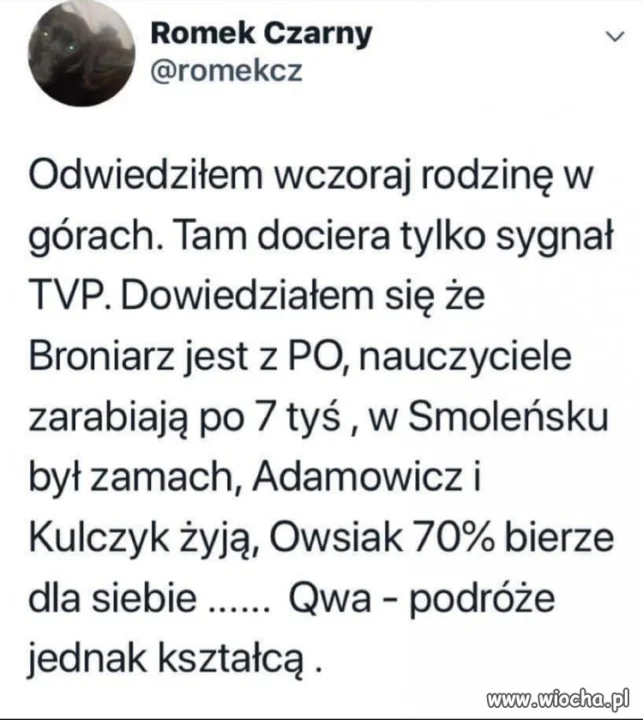 Podróże kształcą...