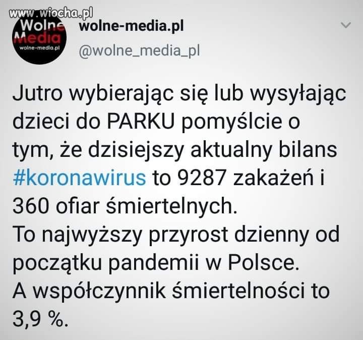 Warto dziś się zastanowić. 