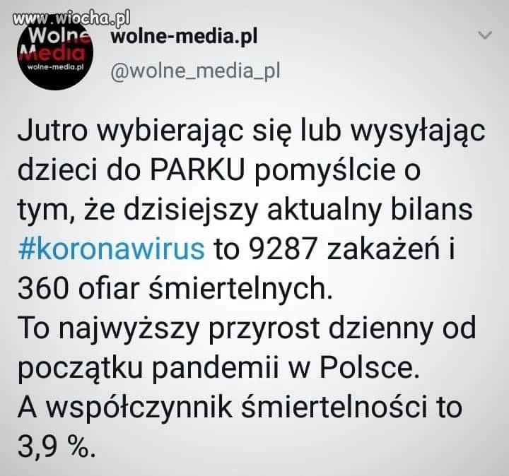 Warto dziś się zastanowić. 