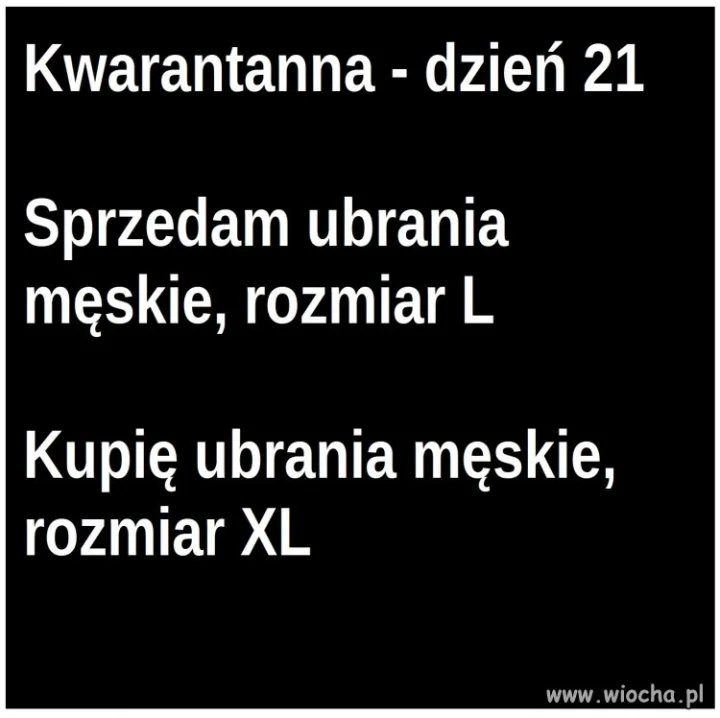 Kwarantanna dzień 21
