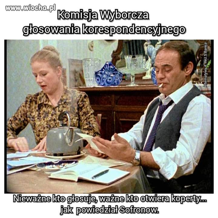 Głosowanie według PiS 