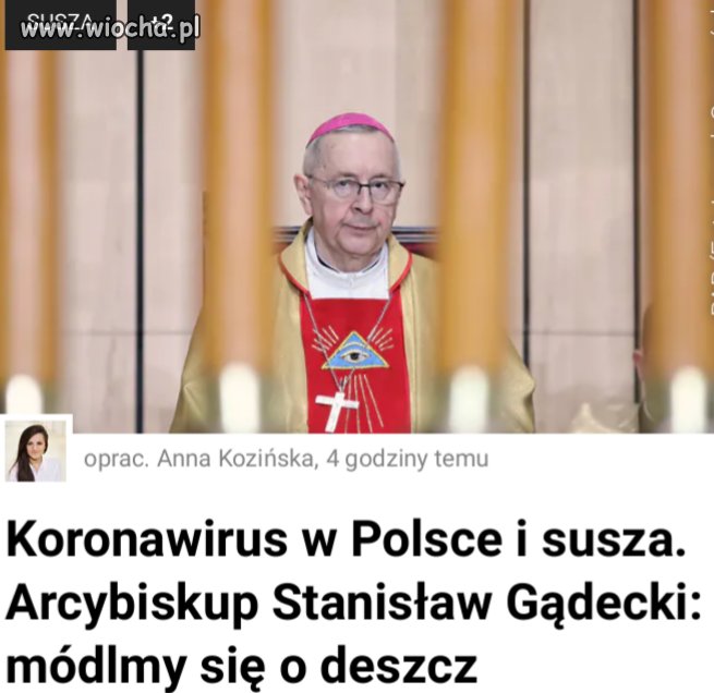 Z koronawirusem nie wychodzi