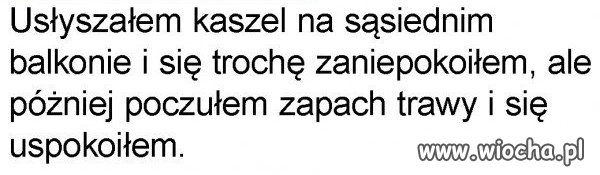 Uspokoił się