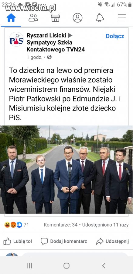 Kolejne złote dziecko 