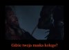 On już dawno wiedział że maseczka jest dobra  