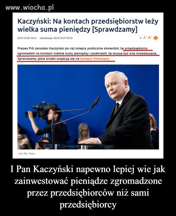 To oznacza, że zaraz wyciągną swe macki po naszą..