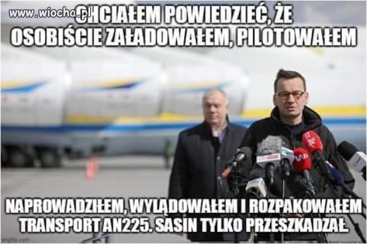A ja myślałem, że w końcu przywieźli z Chin