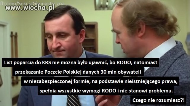 Ja też tego zrozumieć nie mogę