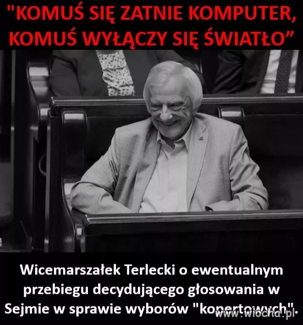 Terlecki ma już plan na głosowanie...